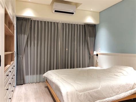 香港的房子 臥室窗簾搭配